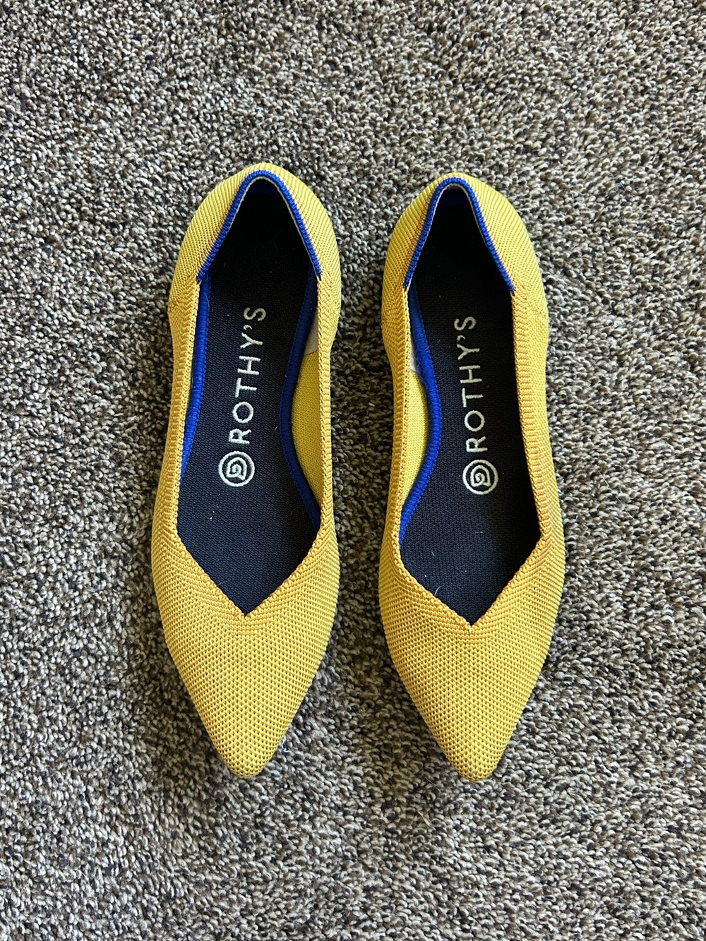Rothy’s The Point Yellow 6.5
